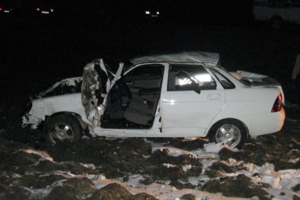 В Дагестане «Приора» рухнула в кювет, погиб мужчина