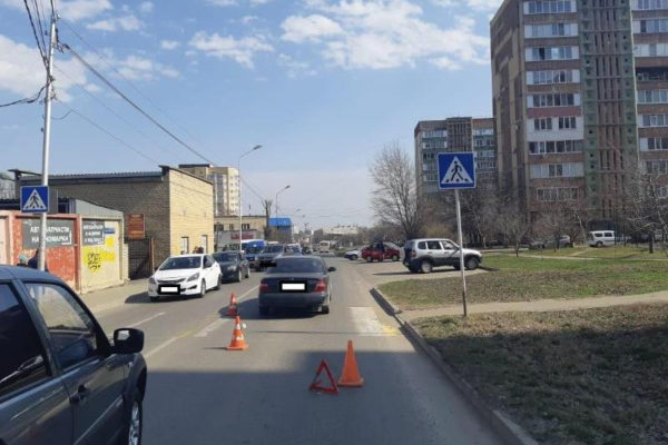 На пешеходном переходе в Ставрополе сбили школьника