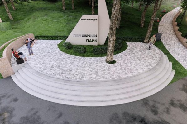 Сказочные персонажи появятся на лавочках Пушкинского терренкура в Железноводске